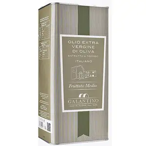 Medium Fruity Italian Extra Virgin Olive Oil 3L Can Premium Quality Plants Oil