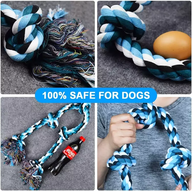 Dog Rope Toys For Aggressive Chewers Interactive Medium Large Dogs