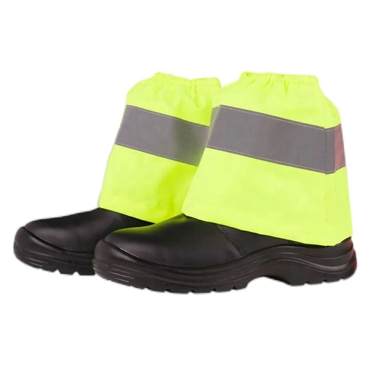 Reflective Work Boot Covers 100 Waterproof Overboot Sock Savers Hi Vis