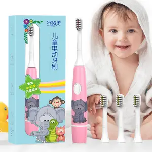 Electric Toothbrush for Kids Child with 2 Ultra Soft Toothbrush Heads