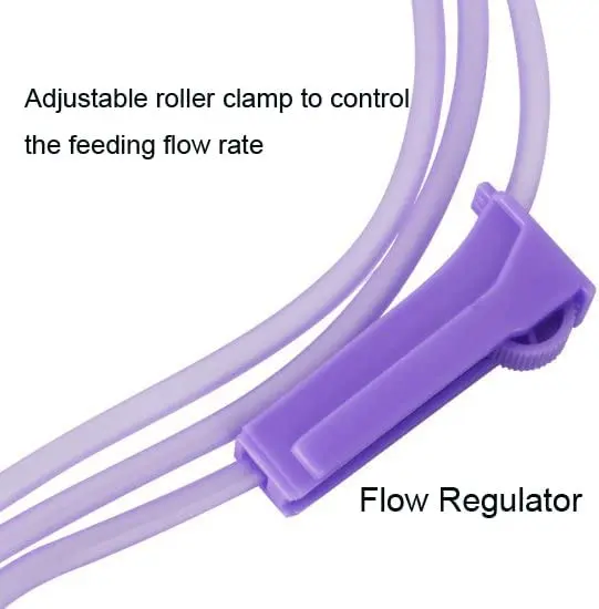 Conod Disposable Medical Sterilized Transparent PVC Enternal Feeding Bag