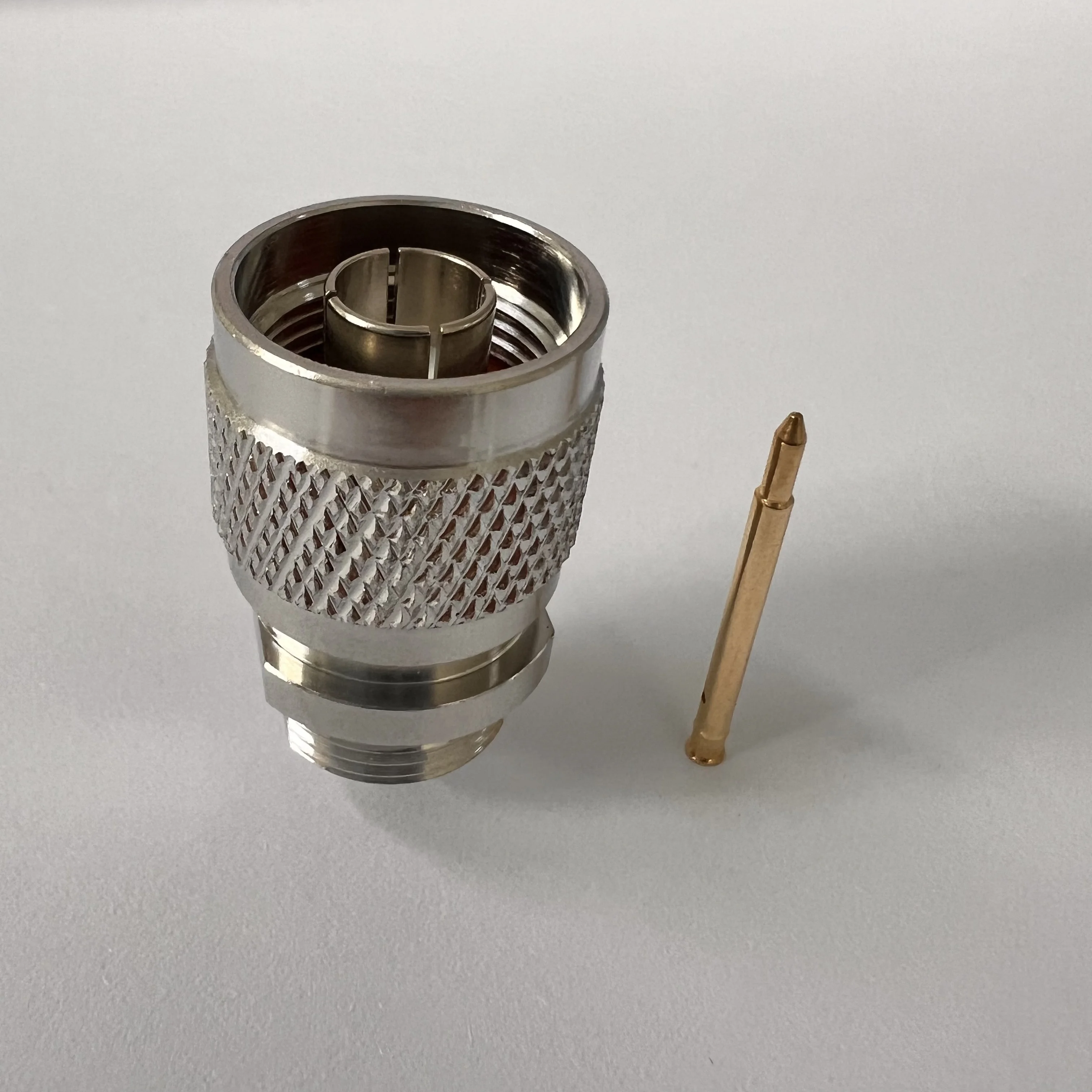 product factory price n jyb3 connector for rg141 cables communication male n connector with thread-1