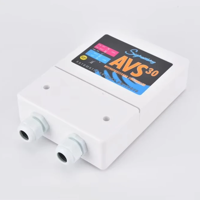 For Natural AVS30 Switch Protector Single Phase Home Air Conditioner Guard 220V Output 230V Nominal Voltage Controller Made PC