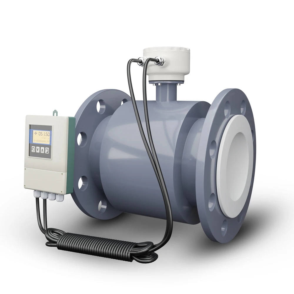 Remote Display Type Liquid Caudalimetro Flowmeter RS485 Water Electromagnetic Flow Meter