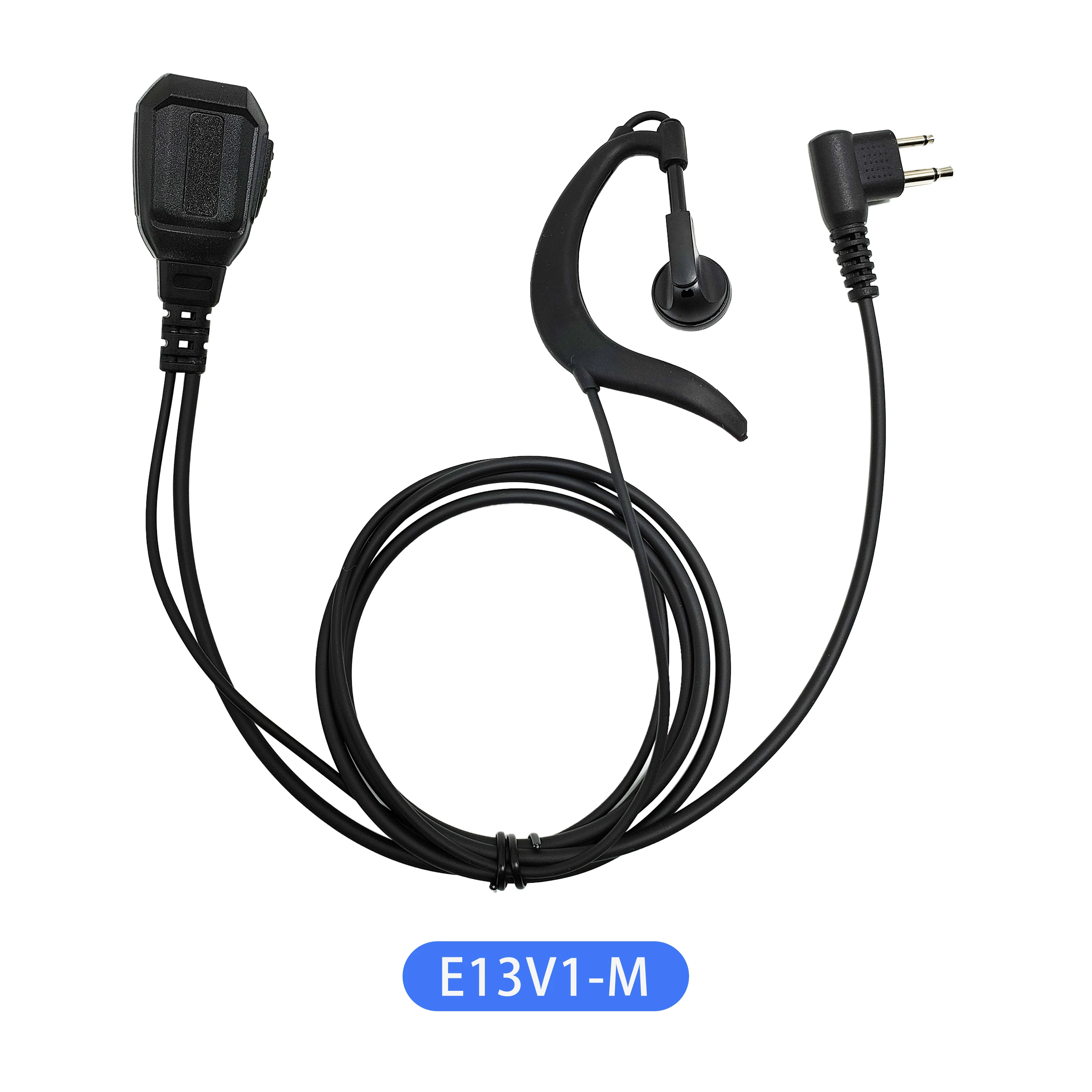 E13v1-m Kex Factory Oem Odm G Type Earhook Earpiece Two Way Radio Headphone  For Motorola With M Plug - Buy Earhook Earpiece Two Way Radio,Two Way Radio  Headphone For Motorola,Headphone For Motorola