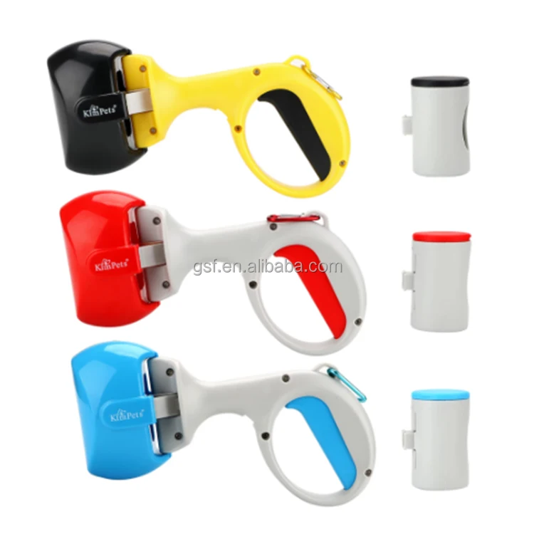 Customized Holder Waste Bag Portable Automatic Poop Picker Dog Pet