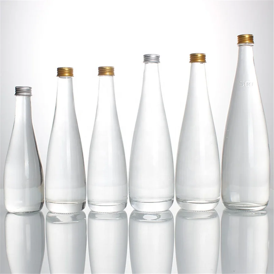 ティアドロップシェイプストックスパークリングスプリングウォーター