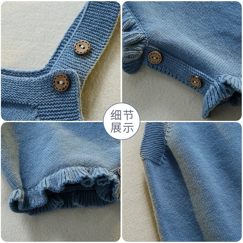 Детский трикотажный комбинезон