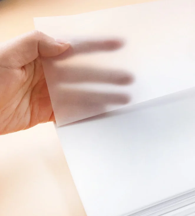 Bulk White Tracing Paper A4/A3/77X110 Papel Vegetal Papel Cebolla Onion Paper Transparent Drawing Stencil White Tracing Paper