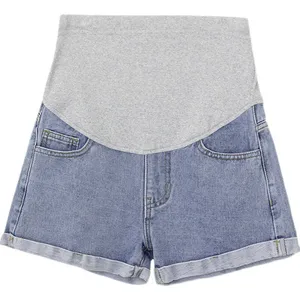 Factory Direct Plus Size Leggings Maternity Denim Jeans Shorts Pants for Pregnant Women Clothes