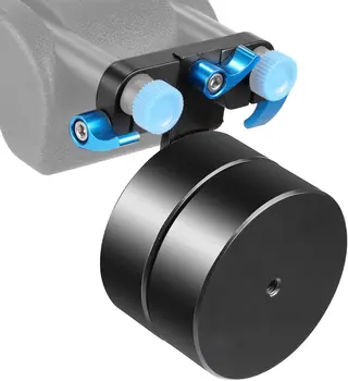 Neewer Aluminum Alloy 4.6lbs/2.1kg Removable Counter Weight for Balancing Shoulder Mount Rig Stabilizer Fits 15mm product image
