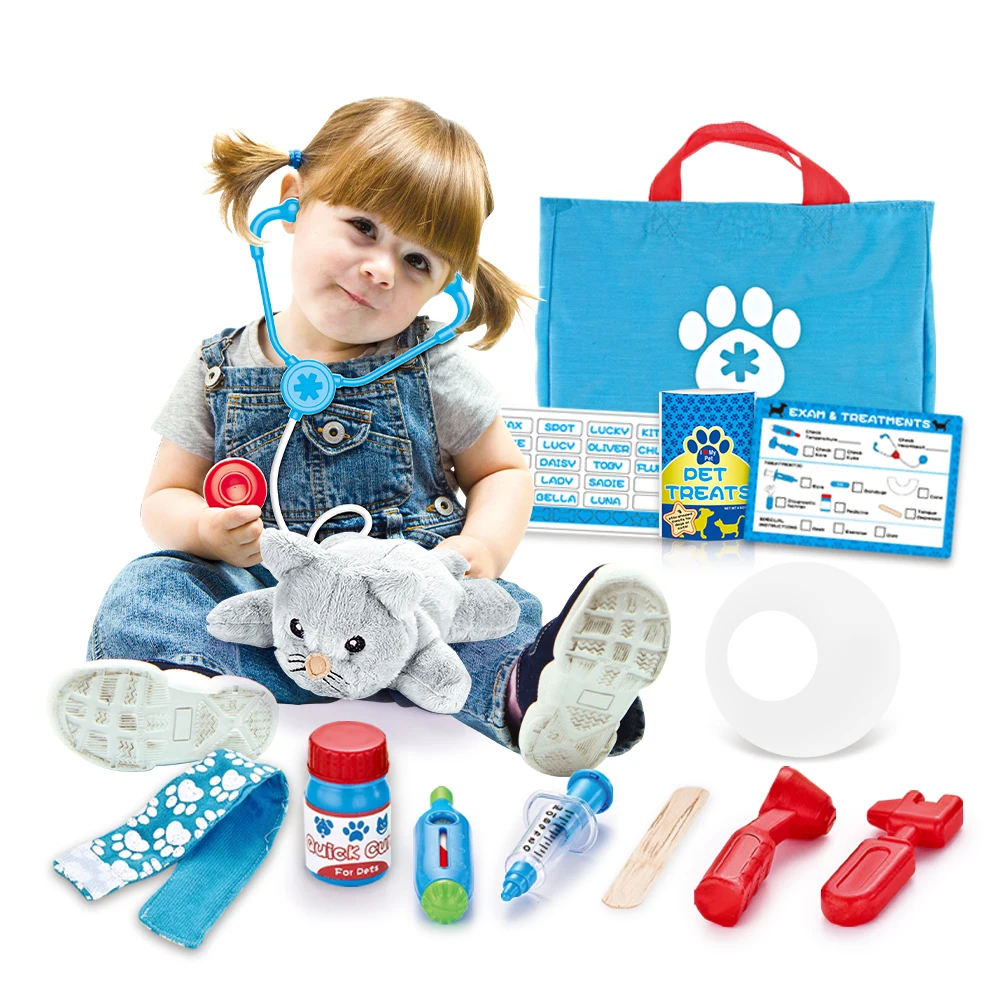 pet vet toy doctor kit