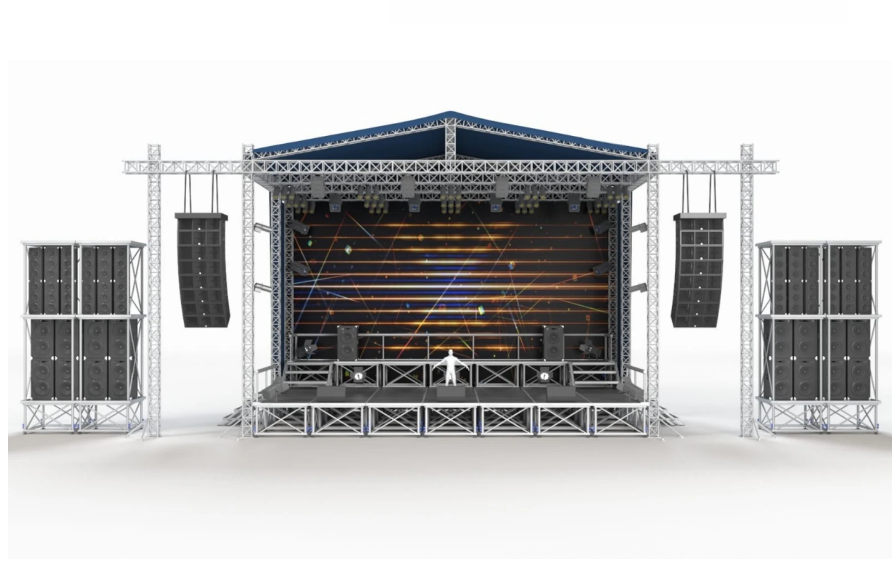 Fashion Show Stage Equipment Speaker Dj Truss Display Spigot Truss for Lifting Tower Lights Event Aluminum Truss Display Box