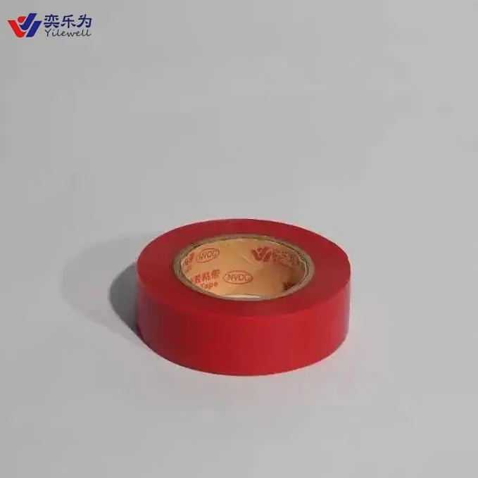 10mm Black CE Certified Single-Sided PVC Electrical Insulating Tape - Acrylic Glue, Water-Resistant, Industrial Carton Sealing