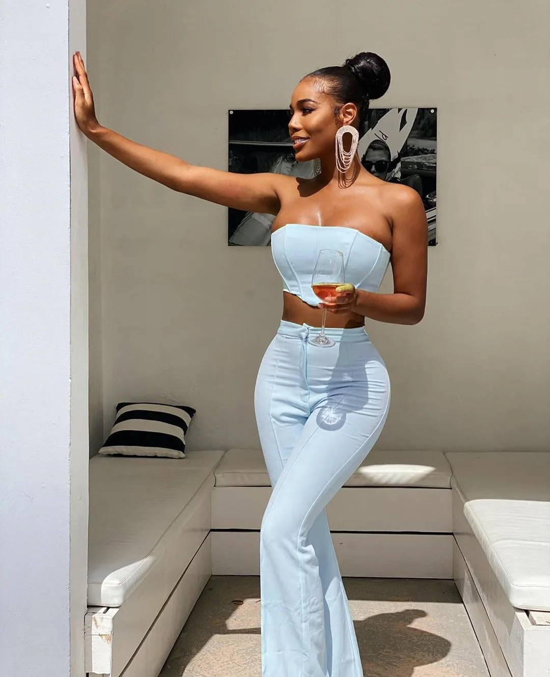 Fashion Summer Women Sexy Backless Tube 