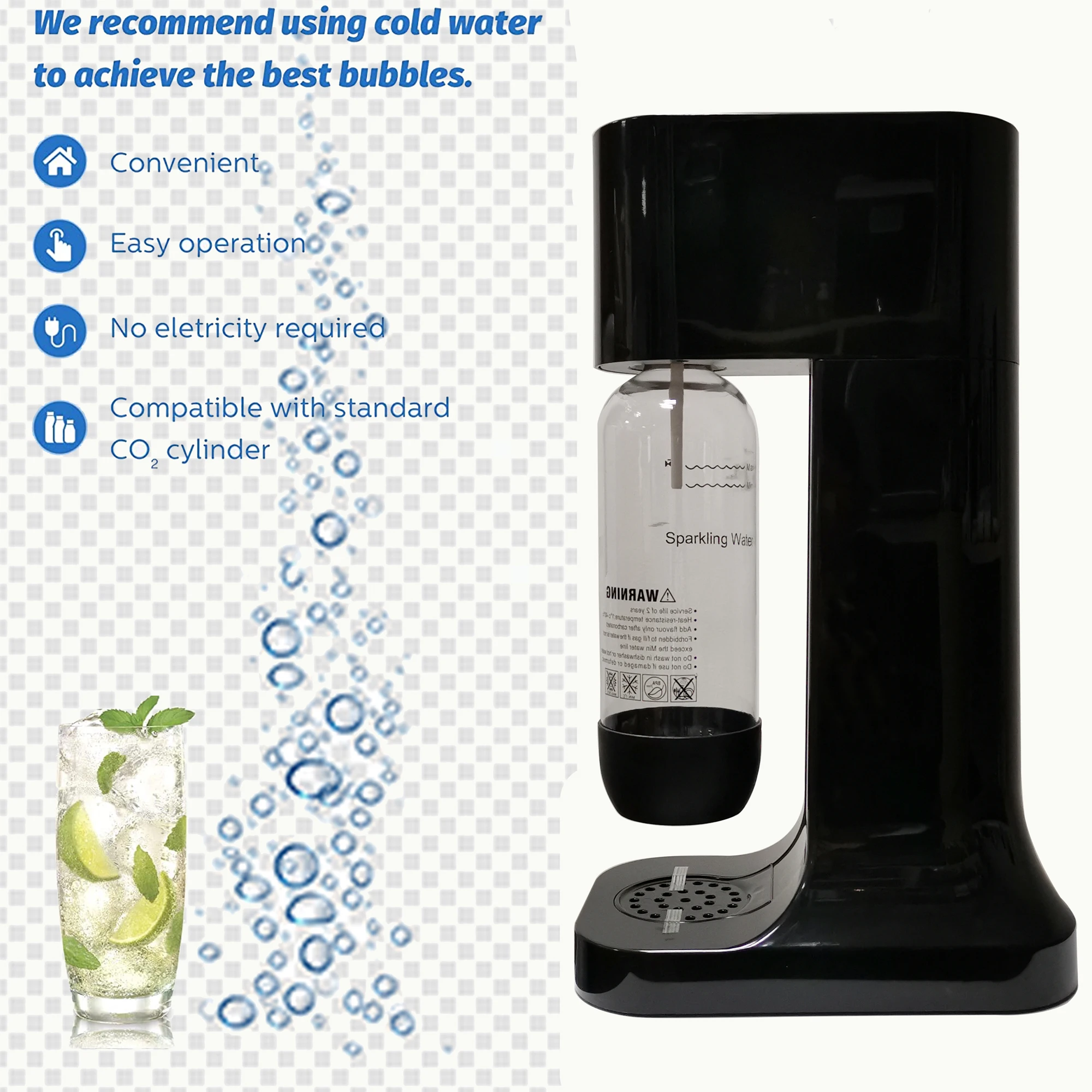Portable Soda Maker Sparkling Home Soda Water Machine Buy Soda