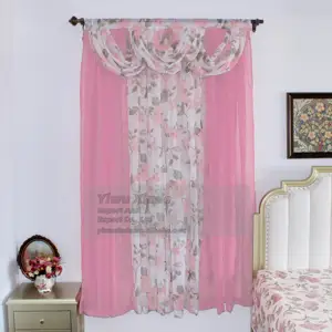 Contemporary Decorative Modern Kitchen Living Room Bedroom Window Valance Curtain Swag Treatment Home Decor