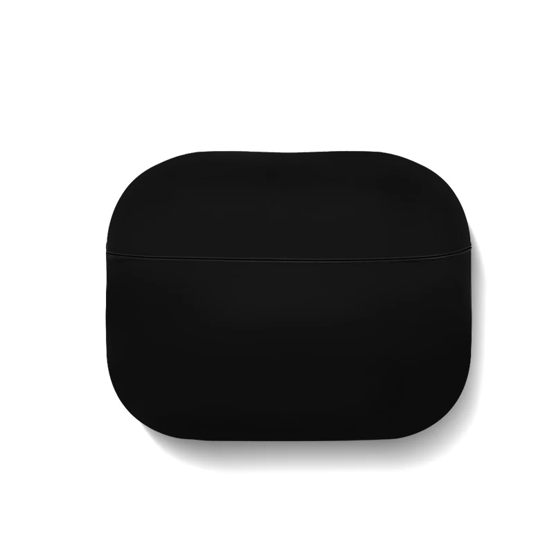 Красивый чехол для наушников белый черный футляр Airpods