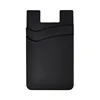 Double layer card sticker black