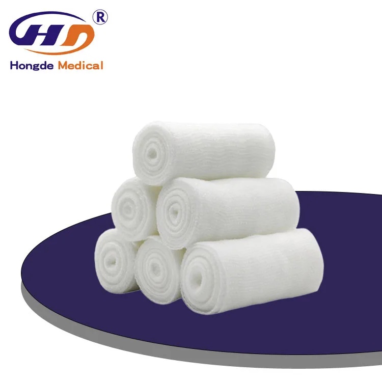 Hospital Gauze Roll Different Size Medical Sterile Pbt Conforming Gauze