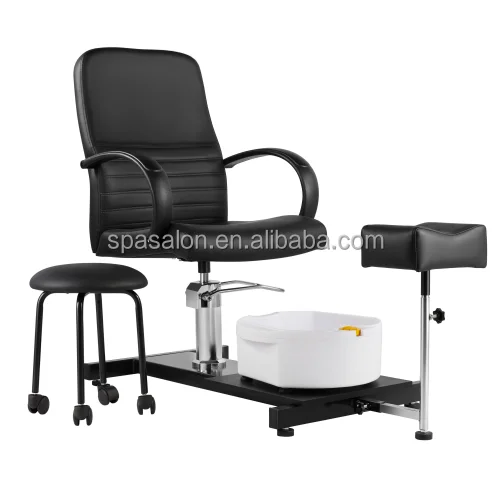 Chaise Repose-pieds Pédicure - Tabouret Soin Des Pieds Maison, Salon - Stable, Antidérapant, Avec Rangement Outils