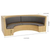 Cabina curvada Half Circle