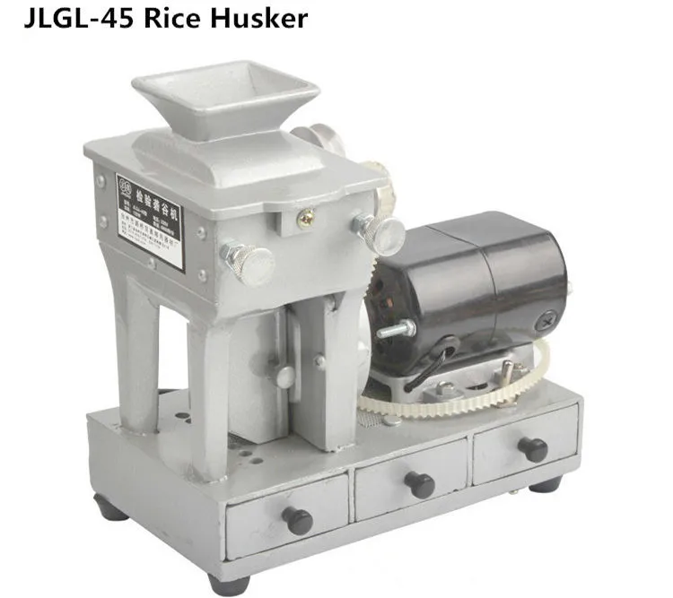 Small Lab Rice Laboratory Equipments JLG-45 Rice Hulling Machine Brown Rice Machine