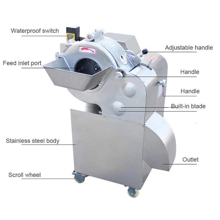 Small Electric Dicing Machine / Vegetable Slicer Cutter / Vegetables Fruit Peeler Chopper Cutting Dice