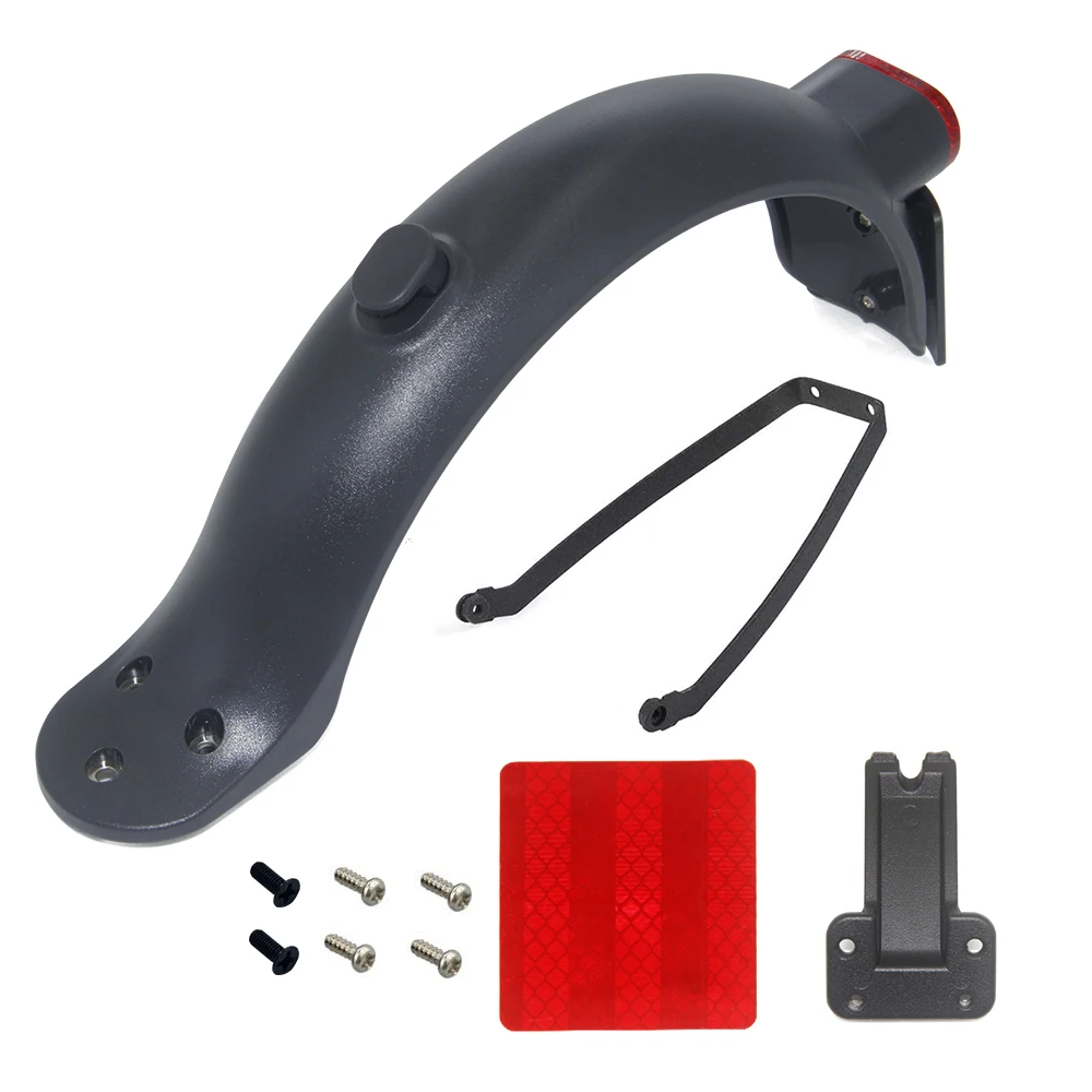 Rear Mudguard for Xiaomi M365 Pro Pro2 1S Scooters Licence Plate Fender Metal Bracket Set electric scooter accessories parts