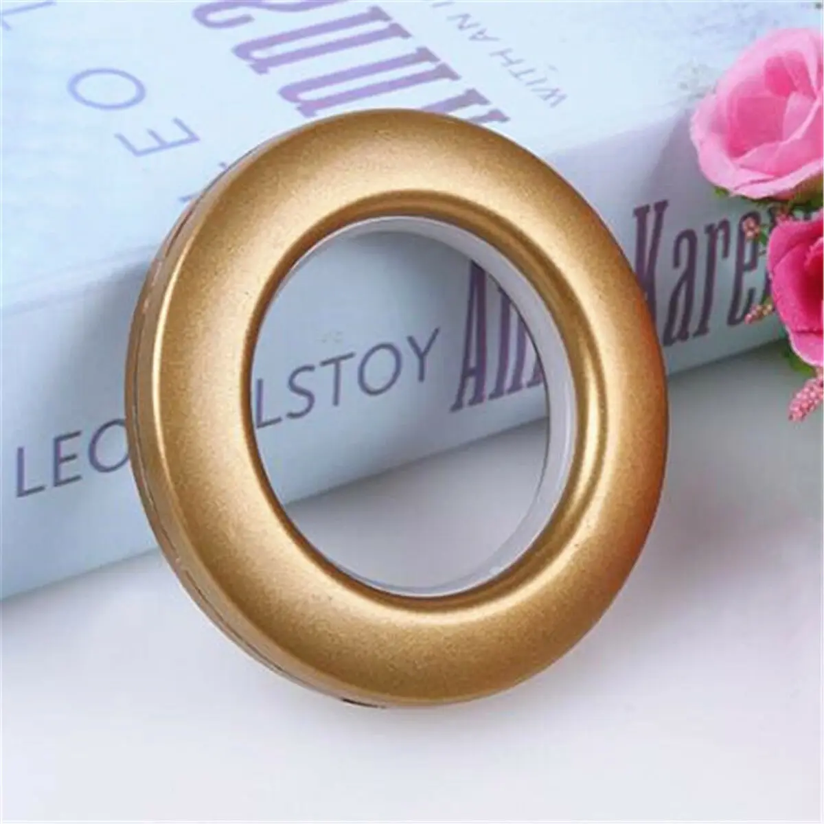 Buy Plastic Curtain Rings Eyelet Rings Lock Transparent (1.5 Inches), Pack  of 75 Pcs Online at Low Prices in India - Amazon.in