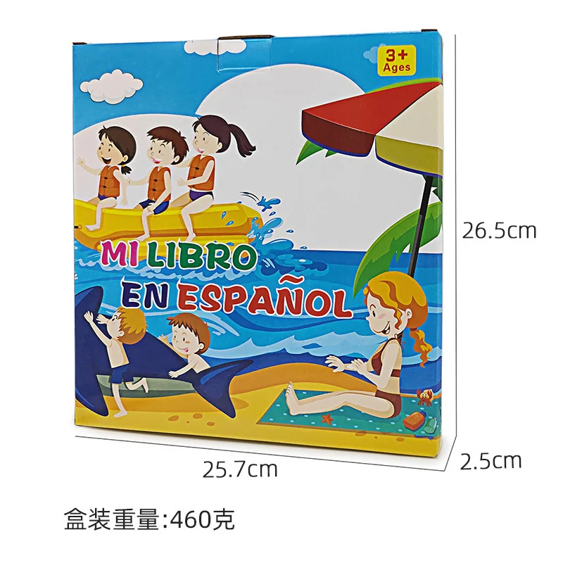 Aidisheng Toys Educational Spanish Talking Audio Books