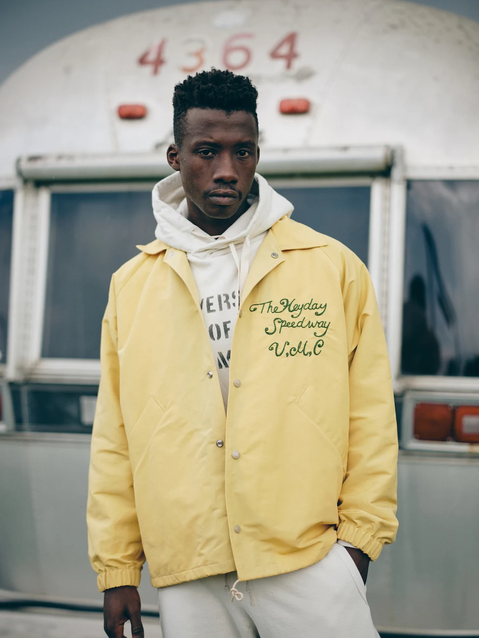 Plus Size Winter Vintage Work Boomer Jacket for Men Embroidered