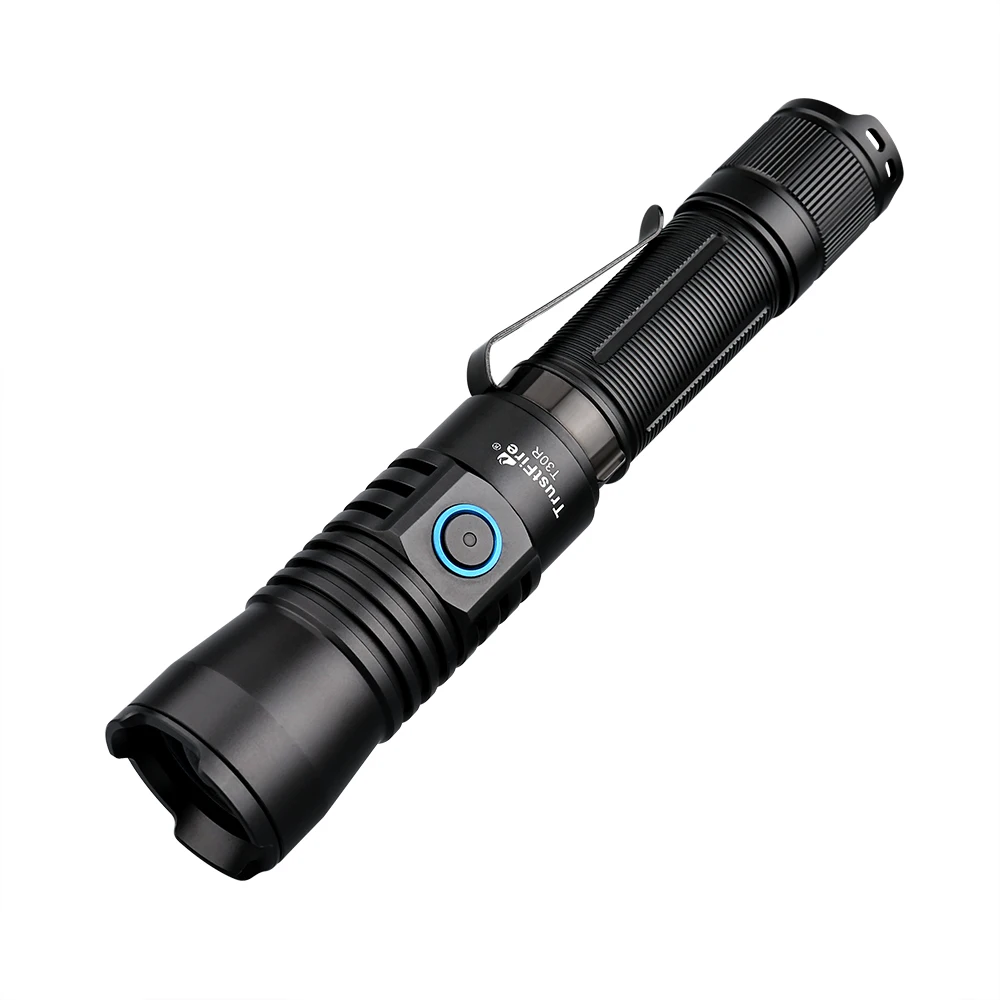 新品 TrustFire T30R LEP 照射距離1100m 460ルーメン Trustfire T30R LEP Flashlight - 460LM, 1100M Beam, IPX8 Waterproof