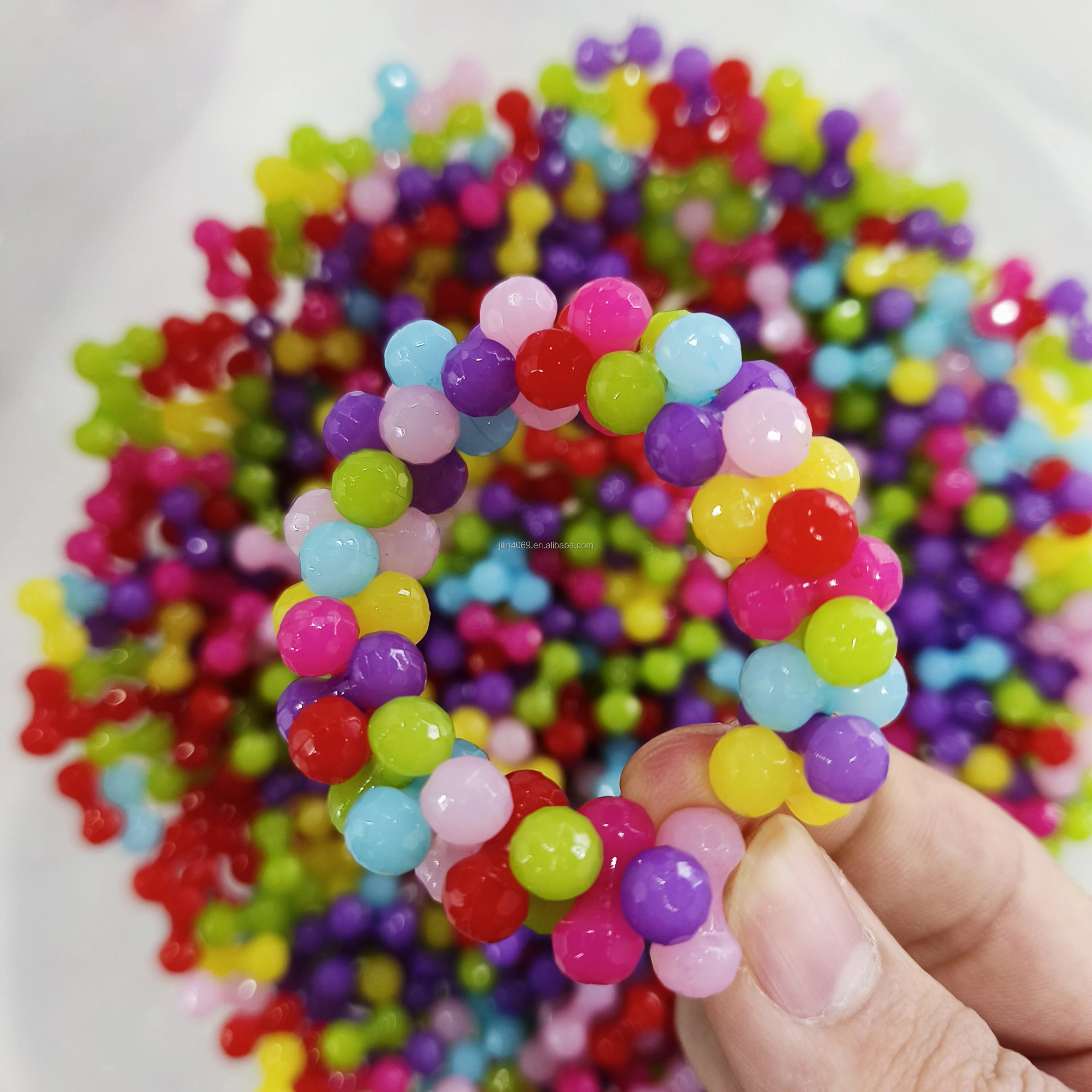 500g 1162pcs 2024 New Multi Color Acrylic Perforated Hole Beads   Hcbb706588b124fdd8e025d928c7e944eu 