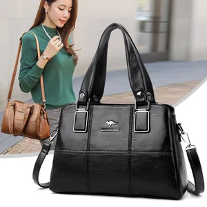New High quality Handbags Women Bags Designer Pu Leather Shoulder Crossbody Bags for Women Mother Sac