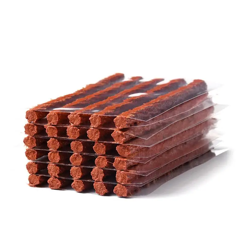 5Pcs/Pack Tubeless Tire Repair Strips String Glue for Tyre Puncture  Emergency Car Motorcycle Tire Repair Material Rubber Strip