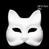 Maschera di volpe bianca