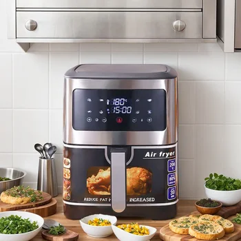 Nirva ZX08 6.5L Electric Air Fryer Oven - Modern Smart Kitchen