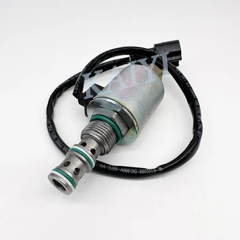 Excavator Parts 20Y-60-11712 Hydraulic Engine Valve Solenoid Valve For Komatsu PC200-5 6D95 24V Rotary Solenoid Valve