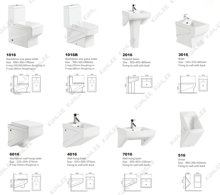 China Wholesale Complete Ceramic White Bathroom WC Sanitary Ware Set Toilet Suites