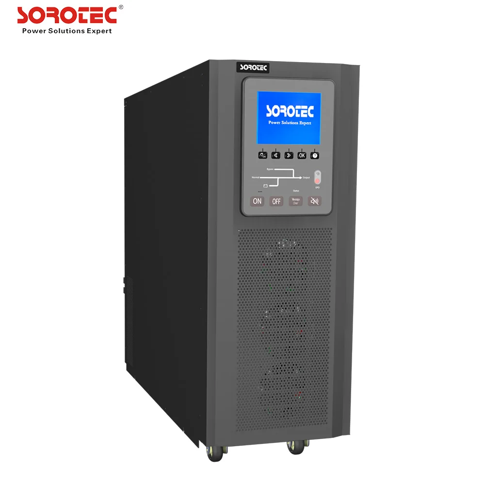 Ups Power High Frequency Online UPS SOROTEC HP9335C II 10-120KVA with Ups Inverter