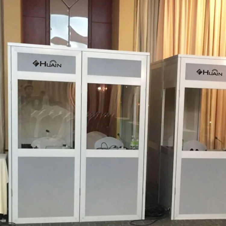 Interpreter Booth Audio Conference System Interpreting Explained Simultaneous Interpretation Translation Booths