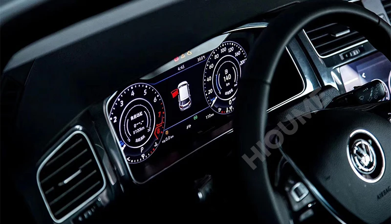Digital Dashboard Panel Virtual Instrument Cluster CockPit LCD Speedometer for Volkswagen VW Golf 7 R Golf7 MK7 GTi 2012~2020