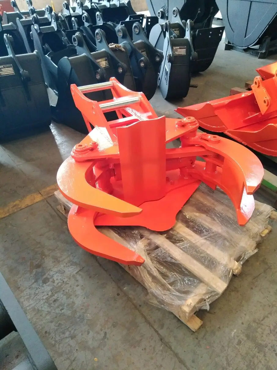 8t Stump Shear Excavator Hydraulic Wood Q345B NM400 Material