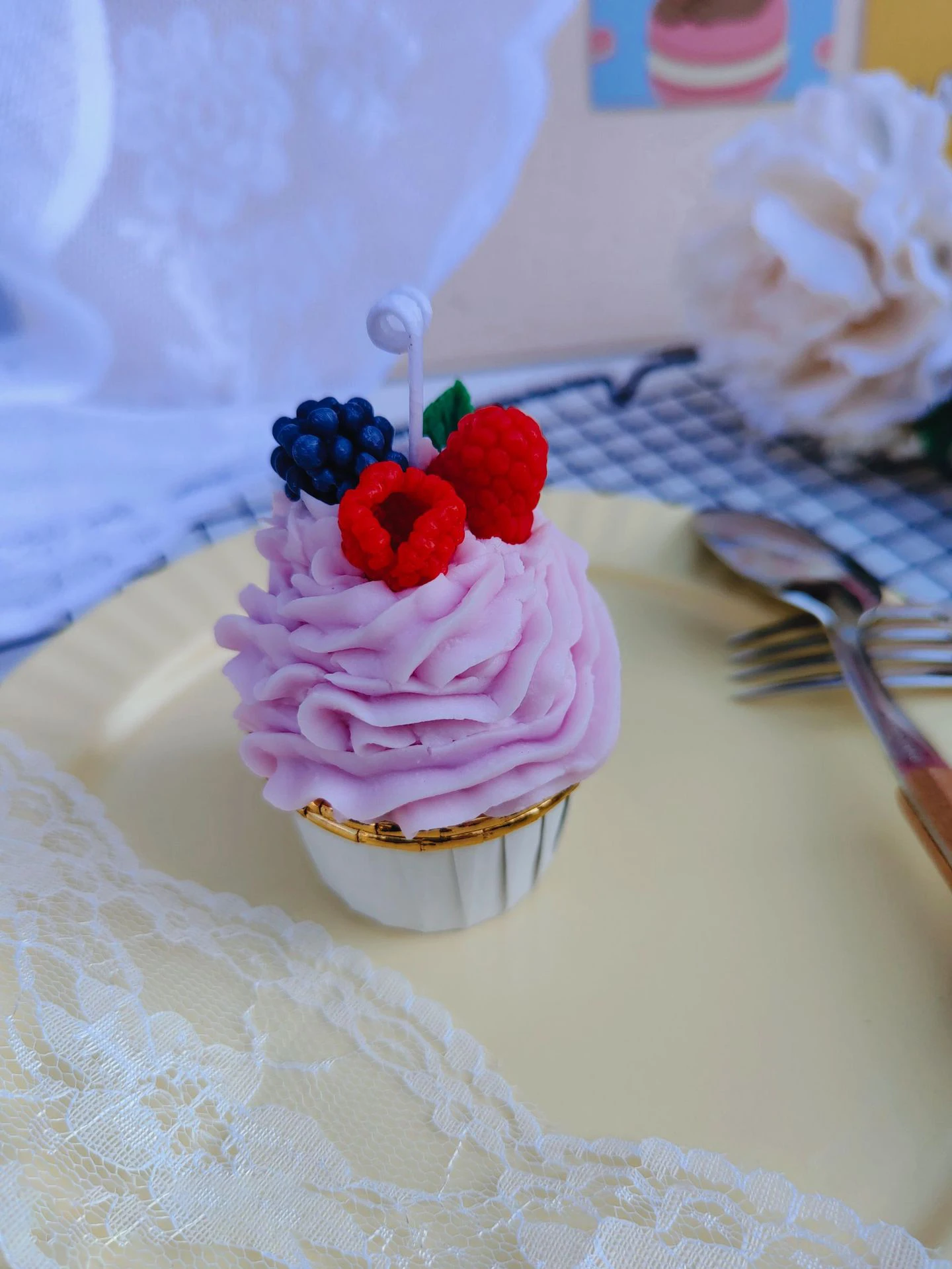 Cupcake Candle Novelty Gifts Party Novelties Cream Paper Cup Gift Soy