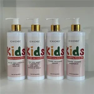 Hot Selling Kid Shampoo Bear with Low MOQ Kids'wash Set Low MOQ