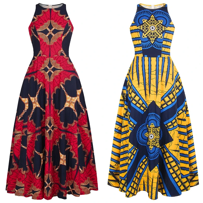 Top Selling Summer Flow Dresses Ladies 