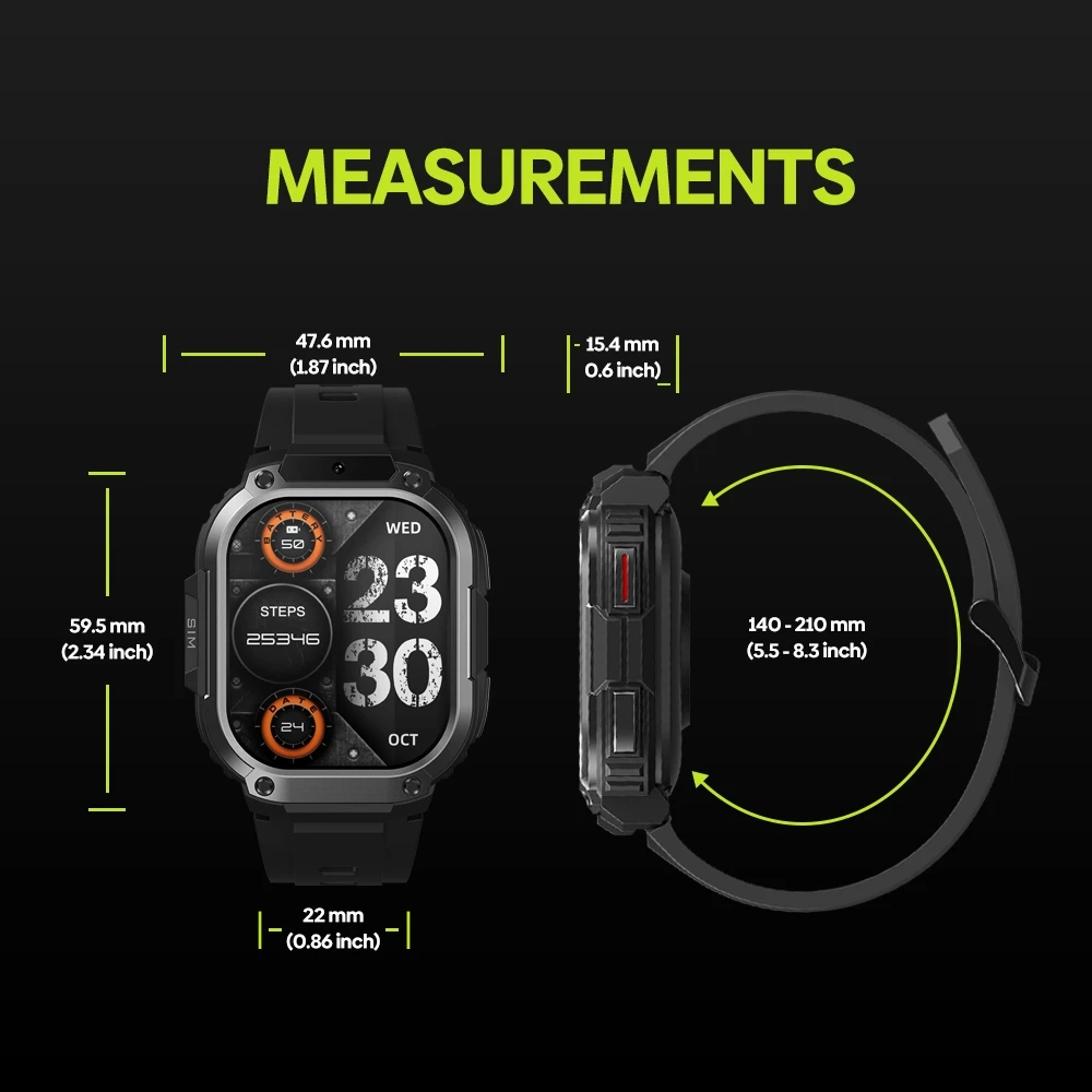Zeblaze Thor SQ Smartwatch Wearable 4G Android Watch