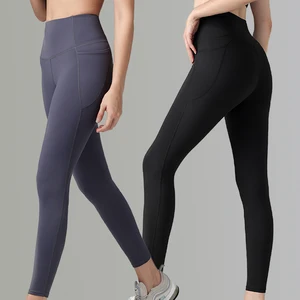 Shark Pants Side Pockets Women's Tight Yoga Pilates Leggings for Fitness Women High Quality Exercises Leggings Pour Femmes Sport