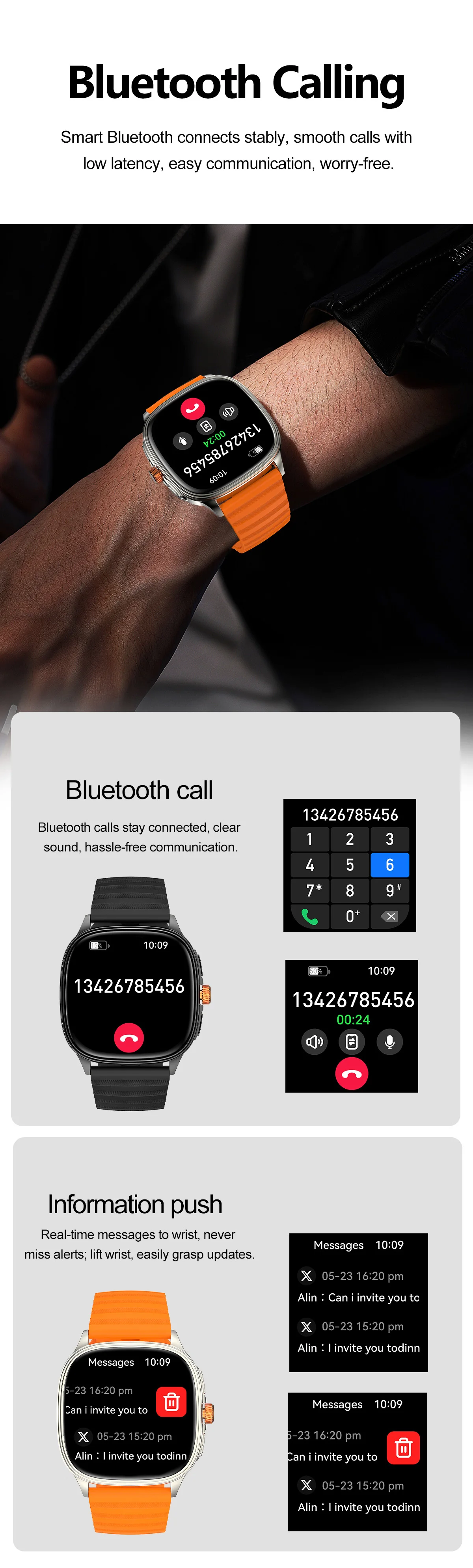 If you are searching for a supplier of a product with perfect quality control and highly competitive prices, which gives you an advantage in expanding your local market, then contact us now!  Competitive suppliers of   HK73 Smart Watch 1.73inch Amoled Screen Fitness Tracker BT Call Heart Rate Health Monitoring Sports Smartwatch for Man
